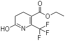 Ethyl 6-oxo-2-(trifluoromethyl)-1,4,5,6-tetrahydro-3-pyridinecarboxylate Structure,194673-12-6Structure
