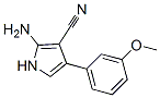 2-Amino-4-(3-methoxyphenyl)-1H-pyrrole-3-carbonitrile Structure,194787-90-1Structure