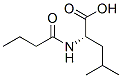Leucine, n-(1-oxobutyl)- Structure,195060-95-8Structure