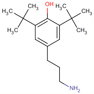 4-(3-氨基丙基)-2,6-二-叔丁基苯酚结构式_19510-14-6结构式