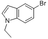 5-溴-1-乙基-1H-吲哚结构式_195253-49-7结构式