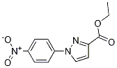 Ethyl 1-(4-nitrophenyl)-1h-pyrazole-3-carboxylate Structure,19532-38-8Structure