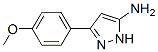 5-Amino-3-(4-methoxyphenyl)pyrazole Structure,19541-95-8Structure