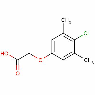 (4-Chloro-3,5-dimethylphenoxy)acetic acid Structure,19545-95-0Structure