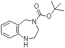 1,2,3,5-四氢-苯并[e][1,4]二氮杂卓-4-羧酸叔丁酯结构式_195983-63-2结构式