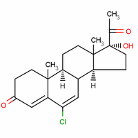 Chlormadinone Structure,1961-77-9Structure