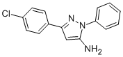 5-(4-Chlorophenyl)-2-phenyl-2h-pyrazol-3-ylamine Structure,19652-14-3Structure
