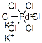 六氯钯(IV)酸钾结构式_19662-89-6结构式