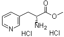 (R)-2-氨基-3-吡啶-3-丙酸甲酯双盐酸盐结构式_197088-84-9结构式