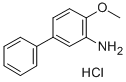 4-Methoxy-3-biphenylamine hydrochloride Structure,197147-24-3Structure