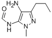 4-氨基-1-甲基-3-丙基吡唑-5-甲酰胺结构式_19756-62-8结构式