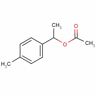 alpha,4-二甲基苄基乙酸酯结构式_19759-40-1结构式