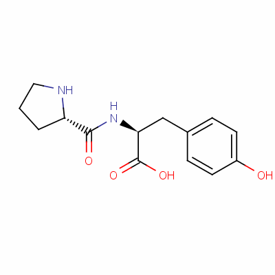 L-脯氨酰-L-酪氨酸单水合物结构式_19786-36-8结构式