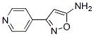 5-Amino-3-(4-pyridyl)-isoxazole Structure,19790-96-6Structure