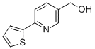 (6-Thien-2-ylpyrid-3-yl)methanol Structure,198078-57-8Structure