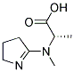 (9ci)-n-(3,4-二氢-2H-吡咯-5-基)-n-甲基-L-丙氨酸结构式_198198-32-2结构式