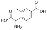 4-[氨基(羧基)甲基]-3-甲基苯甲酸结构式_198419-90-8结构式