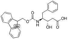 Fmoc-(3s,4s)-4-氨基-3-羟基-5-苯基戊酸结构式_198542-01-7结构式