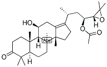23-乙酰泽泻醇B对照品结构式_19865-76-0结构式