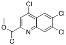 2-Quinolinecarboxylic acid, 4,5,7-trichloro-, methyl ester Structure,198696-84-3Structure