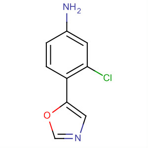 5-(4-氨基-2-氯苯基)噁唑结构式_198821-76-0结构式