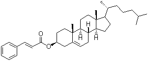 胆甾烯基肉桂酸酯结构式_1990-11-0结构式