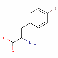 4-溴-苯丙氨酸结构式_1991-80-6结构式