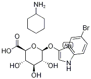 5-Bromo-3-indoxyl-beta-d-glucuronic acid cyclohexylammonium salt Structure,199326-16-4Structure