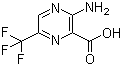3-氨基-6-(三氟甲基)吡嗪-2-羧酸结构式_1996-45-8结构式