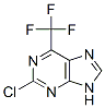 2-Chloro-6(trifluoromethyl)-9H-purine Structure,1998-64-7Structure