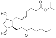 13,14-二氢-15-酮前列腺素f2alpha 异丙酯结构式_199920-18-8结构式