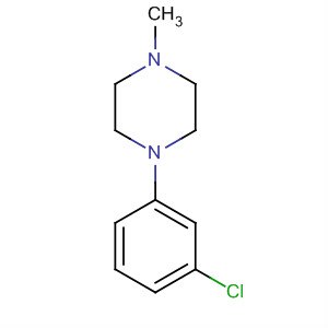 1-(3-氯苯基)-4-甲基-哌嗪结构式_20011-11-4结构式