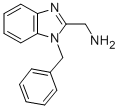 (1-苄基-1H-苯并咪唑-2-基)甲胺结构式_20028-36-8结构式
