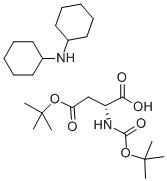 BOC-D-ASP(OTBU)-OH DCHA Structure,200334-95-8Structure
