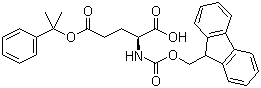 N-[(9h-芴-9-基甲氧基)羰基]-l-谷氨酸 5-(1-甲基-1-苯基乙基)酯结构式_200616-39-3结构式