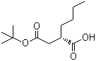 (R)-(+)-2-丁基丁二酸 4-叔丁酯结构式_200866-61-1结构式