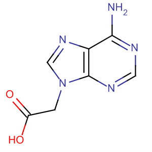 6-氨基-9H-嘌呤-9-乙酸结构式_20128-29-4结构式