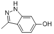 3-甲基-1H-吲唑-6-醇结构式_201286-99-9结构式