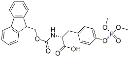 N-[(9H-芴-9-基甲氧基)羰基]-D-酪氨酸二甲基磷酸酯结构式_201335-92-4结构式