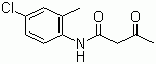4-氯-2-甲基-N-乙酰乙酰苯胺结构式_20139-55-3结构式