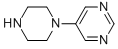 5-(哌嗪-1-基)嘧啶结构式_202135-70-4结构式