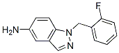5-Amino-1-(2-fluorobenzyl)-1H-indazole Structure,202197-30-6Structure