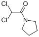 (8CI,9CI)-1-(二氯乙酰基)-吡咯烷结构式_20266-01-7结构式
