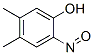 4,5-二甲基-2-亚硝基-苯酚结构式_202754-62-9结构式