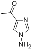 1-(1-氨基-1H-咪唑-4-基)乙酮结构式_203060-60-0结构式