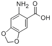 6-氨基-1,3-苯并二氧代-5-羧酸结构式_20332-16-5结构式