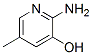 2-氨基-3-羟基-5-甲基吡啶结构式_20348-17-8结构式