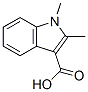 1,2-Dimethylindole-3-carboxylic acid Structure,20357-15-7Structure