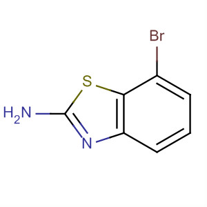 2-氨基-7-溴苯并噻唑结构式_20358-05-8结构式