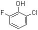2-氯-6-氟苯酚结构式_2040-90-6结构式